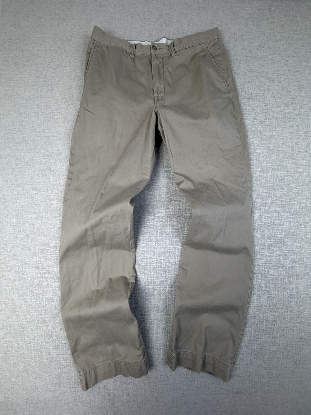 Polo Ralph Lauren Classic Fit Chino Pants Men’s 34x34 Khaki Tan Cotton